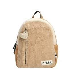 Zebra Trends Girls Teddy Rugzak S Beige