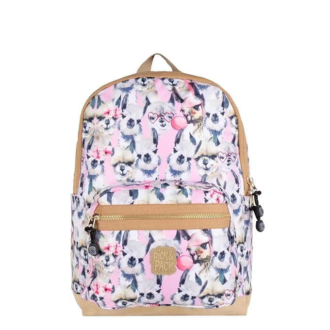 Pick & Pack Alpaca Backpack M Pink 3 Pick & Pack Alpaca Backpack M Pink
