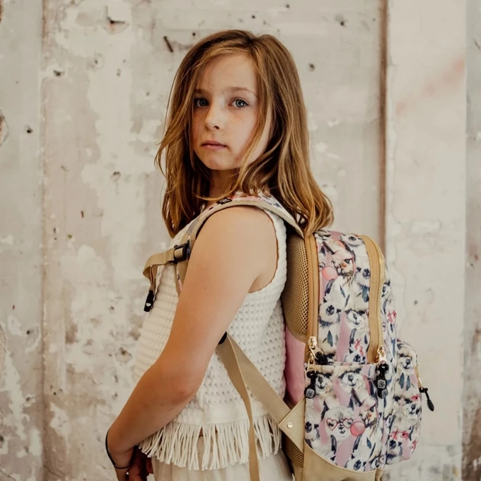 Pick & Pack Alpaca Backpack M Pink 5 Pick & Pack Alpaca Backpack M Pink - Image 3