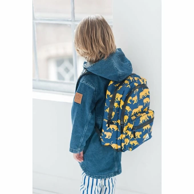 Little Legends Tiger Navy Blue Backpack L Donker Blauw 4 Little Legends Tiger Navy Blue Backpack L Donker Blauw - Image 2
