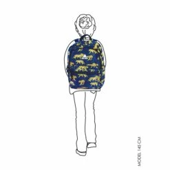 Little Legends Tiger Navy Blue Backpack L Donker Blauw 20 Little Legends Tiger Navy Blue Backpack L Donker Blauw -reis winkel image 11165