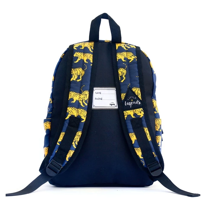 Little Legends Tiger Navy Blue Backpack L Donker Blauw 8 Little Legends Tiger Navy Blue Backpack L Donker Blauw - Image 6