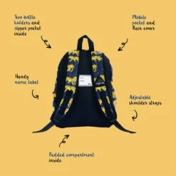 Little Legends Tiger Navy Blue Backpack L Donker Blauw 23 Little Legends Tiger Navy Blue Backpack L Donker Blauw -reis winkel image 11168