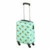 Princess Traveller Trendy Animal Leopard Cabin Trolley S Mint -reis winkel image 1412