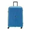 Delsey Belmont Plus 4 Wheel Trolley 76 Zinc Blue
