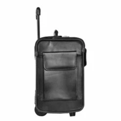 Dermata Business Leather Pilottrolley Zwart -reis winkel image 1655