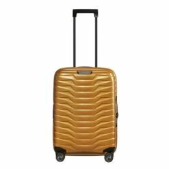 Samsonite Proxis Spinner 55 Expandable Honey Gold