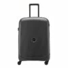 Delsey Belmont Plus 4 Wheel Trolley 71 Black -reis winkel image 3504