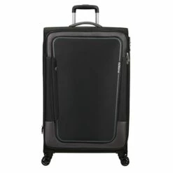 American Tourister Pulsonic Spinner 81 EXP Asphalt Black