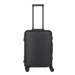 Travelite Next Aluminium 4 Wiel Trolley S Black