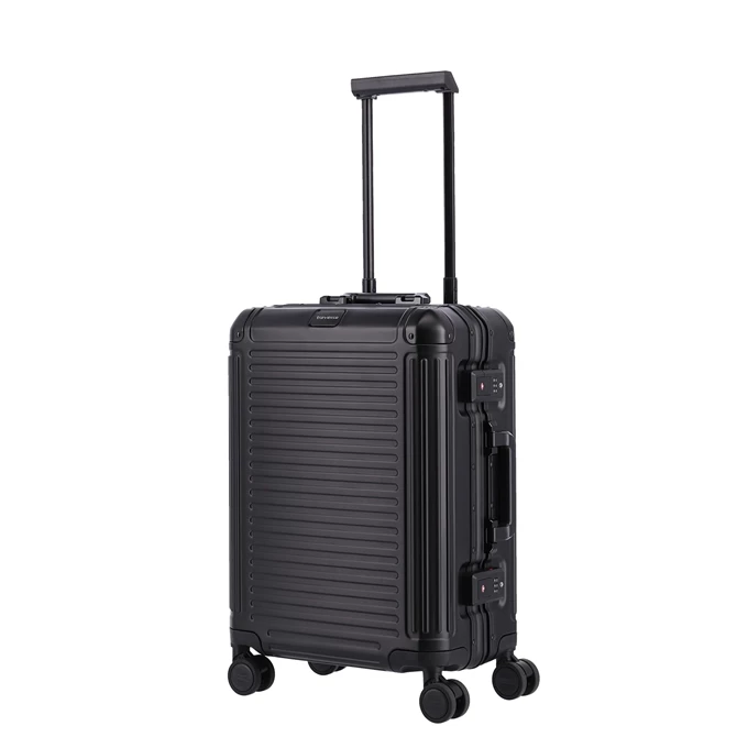 Travelite Next Aluminium 4 Wiel Trolley S Black 8 Travelite Next Aluminium 4 Wiel Trolley S Black - Image 6