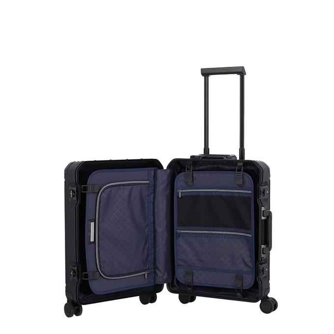 Travelite Next Aluminium 4 Wiel Trolley S Black 9 Travelite Next Aluminium 4 Wiel Trolley S Black - Image 7