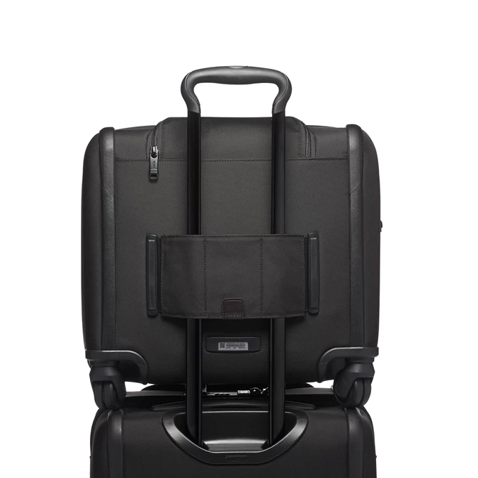 Tumi Alpha Compact 4 Wheel Brief Black II 9 Tumi Alpha Compact 4 Wheel Brief Black II - Image 7
