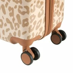 Princess Traveller Animal Print Medium Trolley Leopard -reis winkel image 54