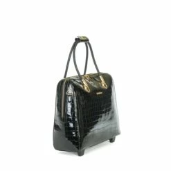 Olivia Lauren Alice Business Trolley Croco Zwart -reis winkel image 6640