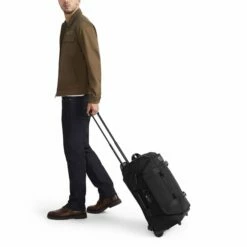 Tumi Alpha Bravo Wheeled Duffel C/O Black -reis winkel image 6799