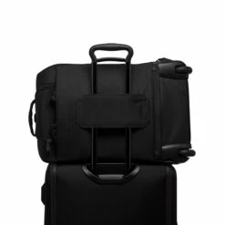 Tumi Alpha Bravo Wheeled Duffel C/O Black -reis winkel image 6801
