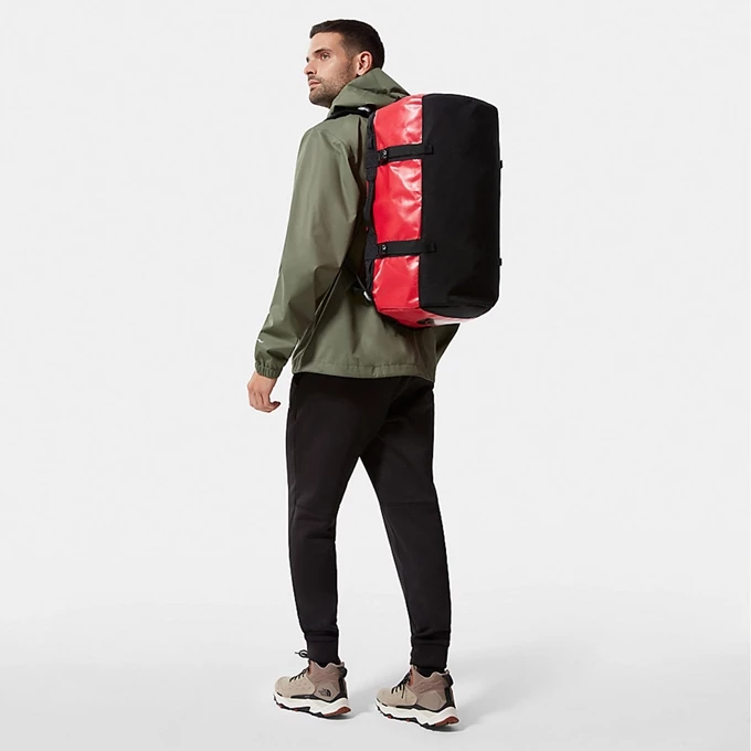 The North Face Base Camp Duffel S Red 4 The North Face Base Camp Duffel S Red - Image 2