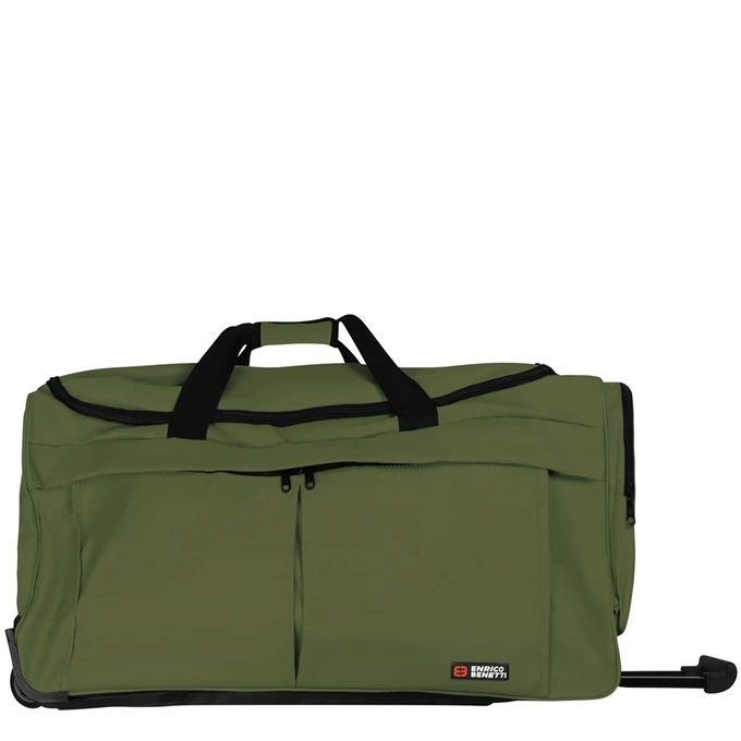Enrico Benetti Amsterdam Wheel Bag 75 Olive 3 Enrico Benetti Amsterdam Wheel Bag 75 Olive