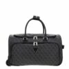Guess Jesco Wheeled Duffel Coal -reis winkel image 9324