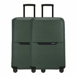 Samsonite Magnum Eco Spinner 75 Set Van 2 Forest Green