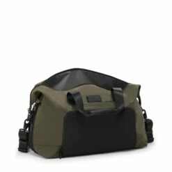 Tumi Alpha Double EXPansion Satchel Olive Night -reis winkel image 9724