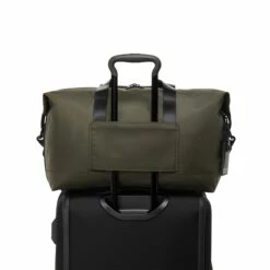 Tumi Alpha Double EXPansion Satchel Olive Night -reis winkel image 9727