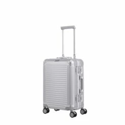 Travelite Next Aluminium 4 Wiel Trolley S Silver -reis winkel image 973