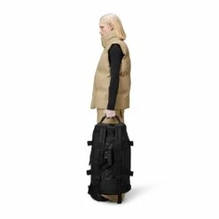 Rains Texel Duffel Bag W3 Black -reis winkel image 9944
